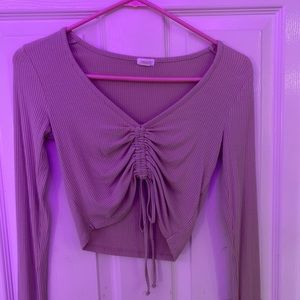 garage long sleeve top